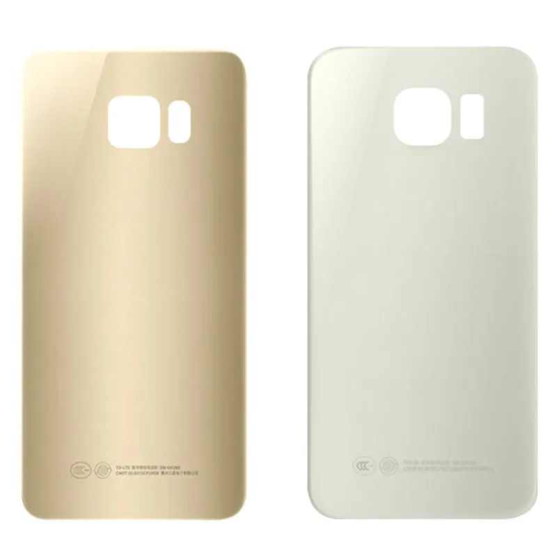 Для samsung Galaxy S6 G920F задняя крышка батарейного отсека задняя крышка корпуса чехол для samsung S6 G920 запасная крышка батарейного отсека