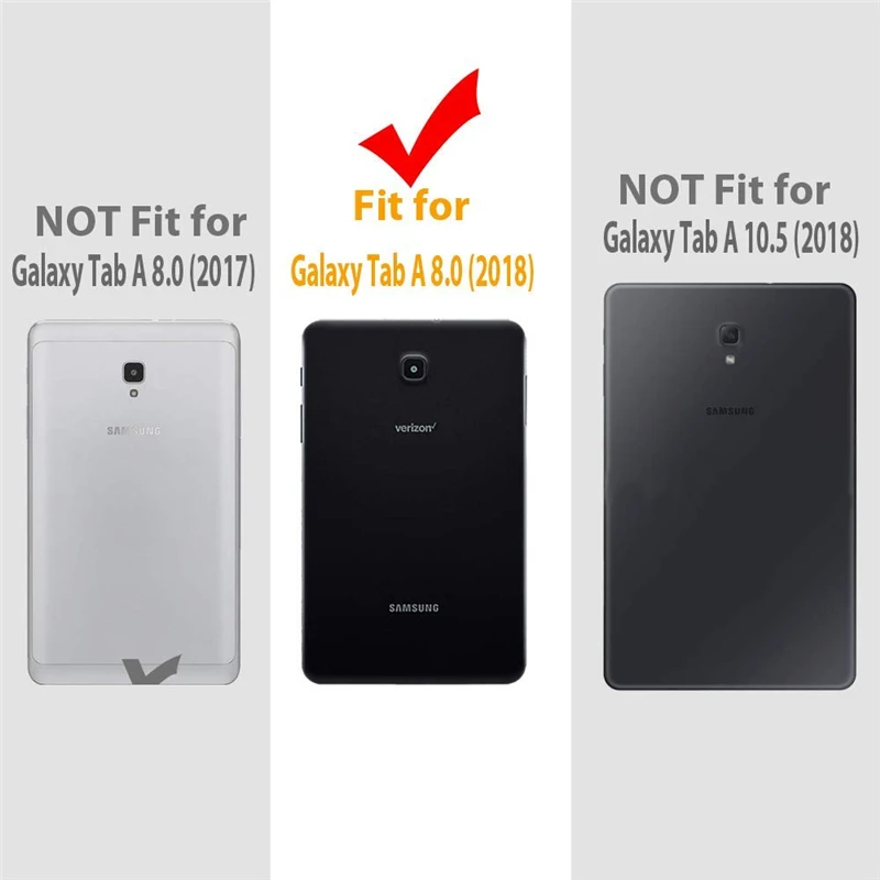 50 шт./лот прозрачный гелевый мягкий чехол накладка из ТПУ для Samsung Galaxy Tab A 8 0 дюйма