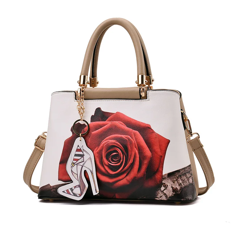 Розы Для женщин Вечерние сумки дизайнер сцепления Цветочный принт Сумки