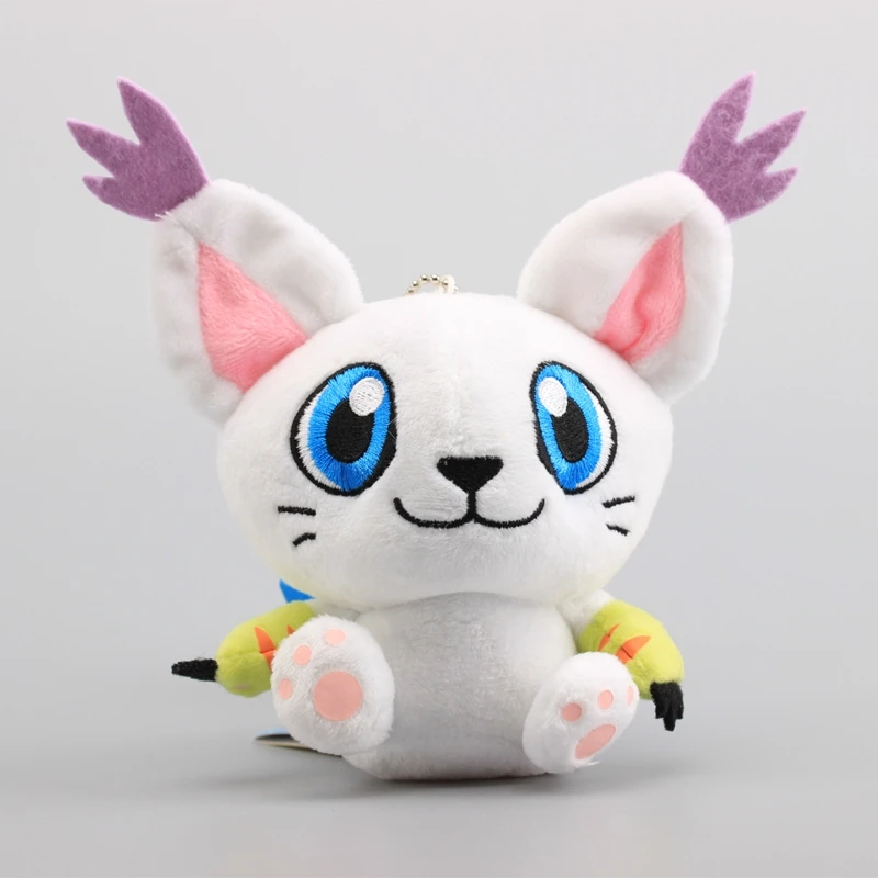 Плюшевые куклы аниме 10 шт./лот приключения Digimon хвомон милые кавайные мягкие