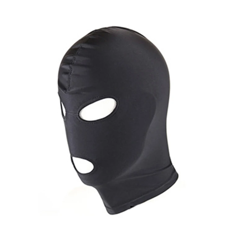 Сексуальный мех Spielzeug обман БДСМ связывание Fetisch Maskes капузе Offenen мунд Auge вечерние
