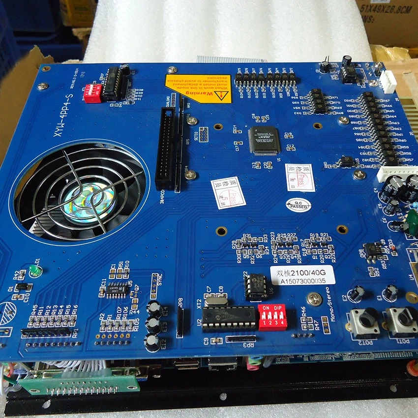 Игровая доска 2100 в 1 VGA с жестким диском 40 ГБ/80 ГБ источником тока материнская