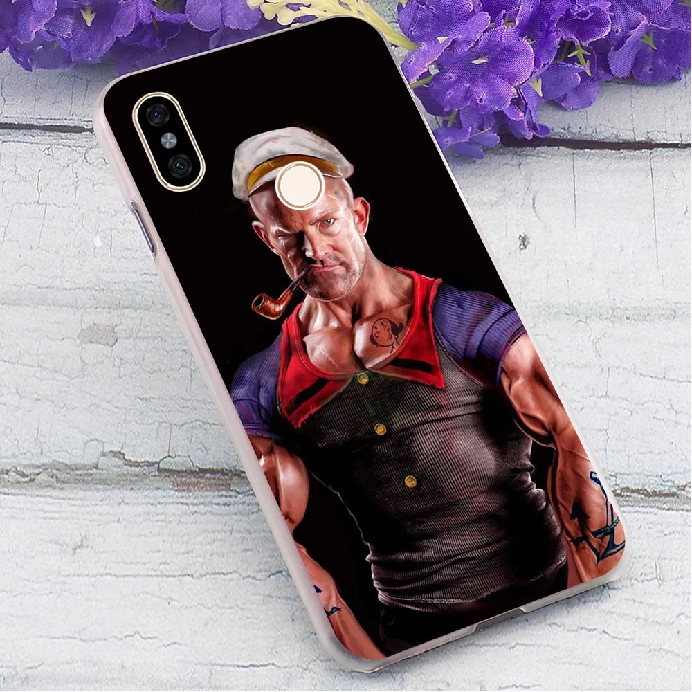 Пластиковый чехол для телефона Xiaomi Redmi Note3 3pro Popeye, чехол для Redmi Note 6, чехлы 5 Pro 4A 5 Plus 5A Prime 4X 6A