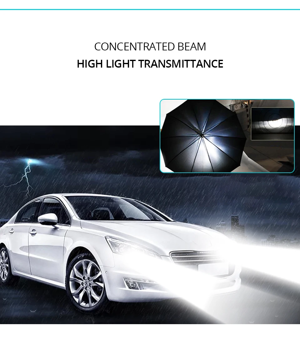 Foxcnsun светодиодный ампулы фару moto H7 светодиодный H4 лампы фар автомобиля 12V 24V H11 HB3 HB4 9005 9006 40 Вт 9600LM Hi Lo луч гарантия 1 год