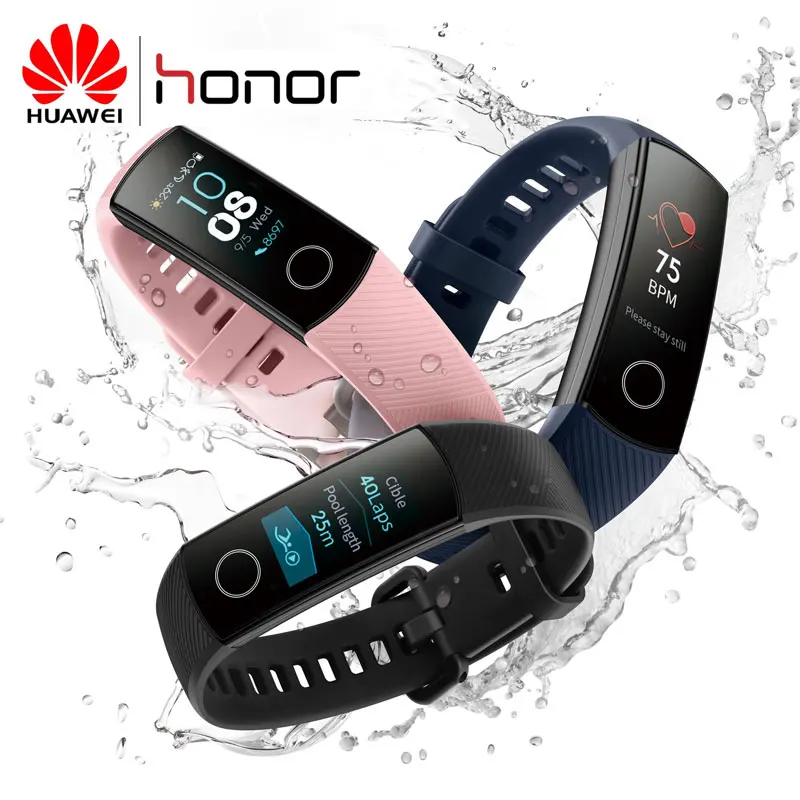 Оригинальный Смарт браслет huawei Honor Band 4 фитнес трекер водонепроницаемый для