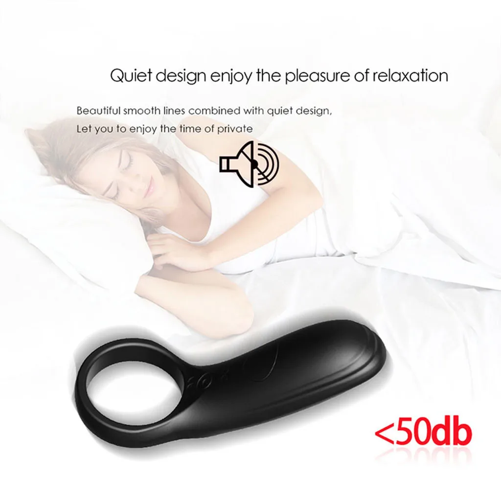 Интимные товары Мужской Вибратор ожерелье с задержками ранней фиксацией мужские