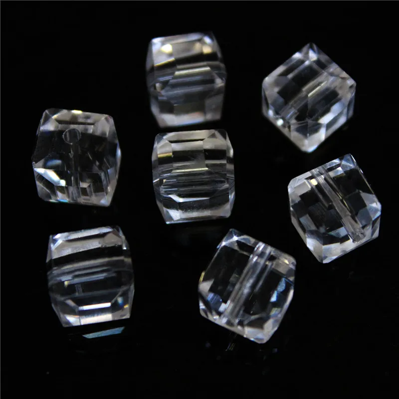 ZHUBI Wholesale Crystal China Jewelry Glass Square Beads 2/3/4/6/8/10mm Crafts Material Supplier DIY Making Accessories Bracelet | Украшения