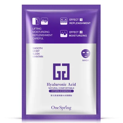 BIOAQUA TSkin Care baby muscle branch of spring water увлажняющая маска с гиалуроновой кислотой | Красота