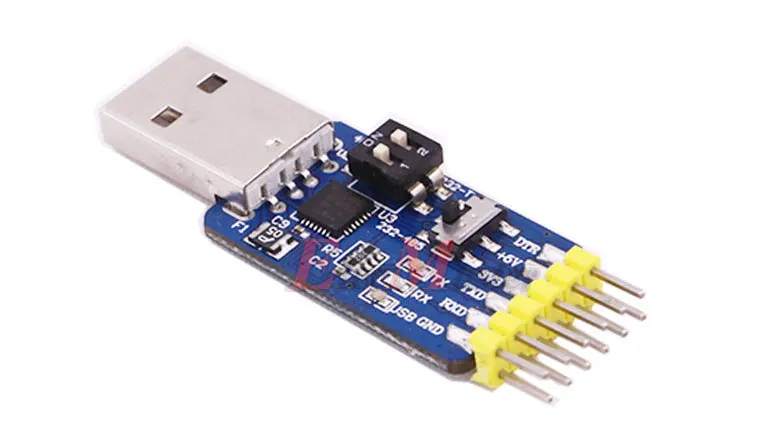 Witmotion USB-UART 6-в-1 постоянного тока в переменный конвертер, многофункциональный(USB-TTL/RS485/232, TTL-RS232/485232-485) последовательный адаптер переменного тока, с CP2102 модуль