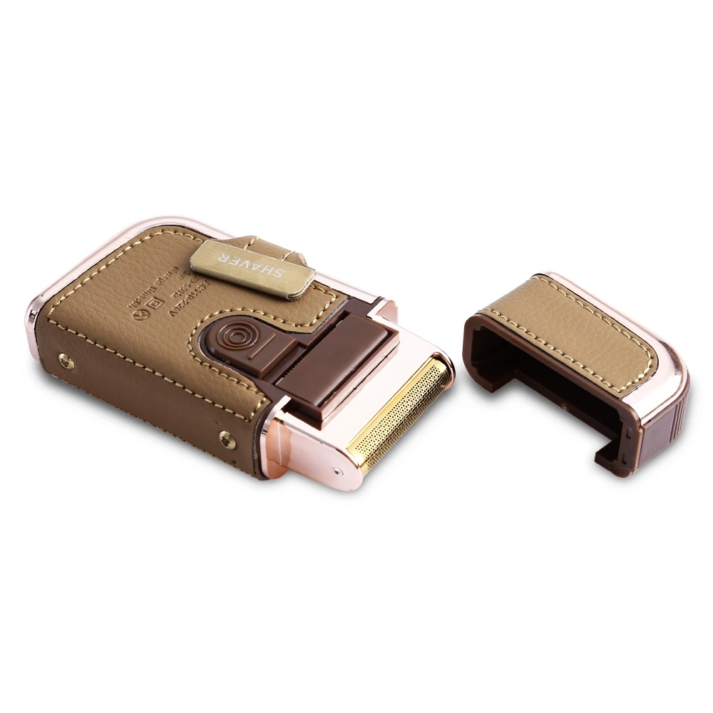 Kemei 2 в 1 Мини электрическая бритва для мужчин портативная возвратная