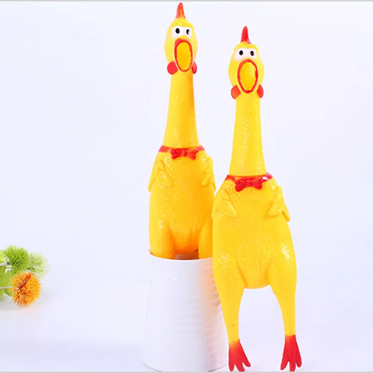 Большой крик курица клей трюк Творческий звук игрушки для детей забавные подарки