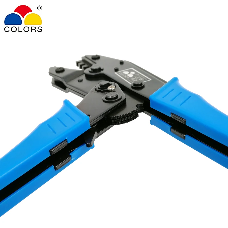Цвета HS-2546B обжимные клещи MC4 pv линия прессования клещи емкость 2,5/4/6mm2 14-10AWG Разъем для установки на солнечной батарее обжимные плоскогубцы инструменты