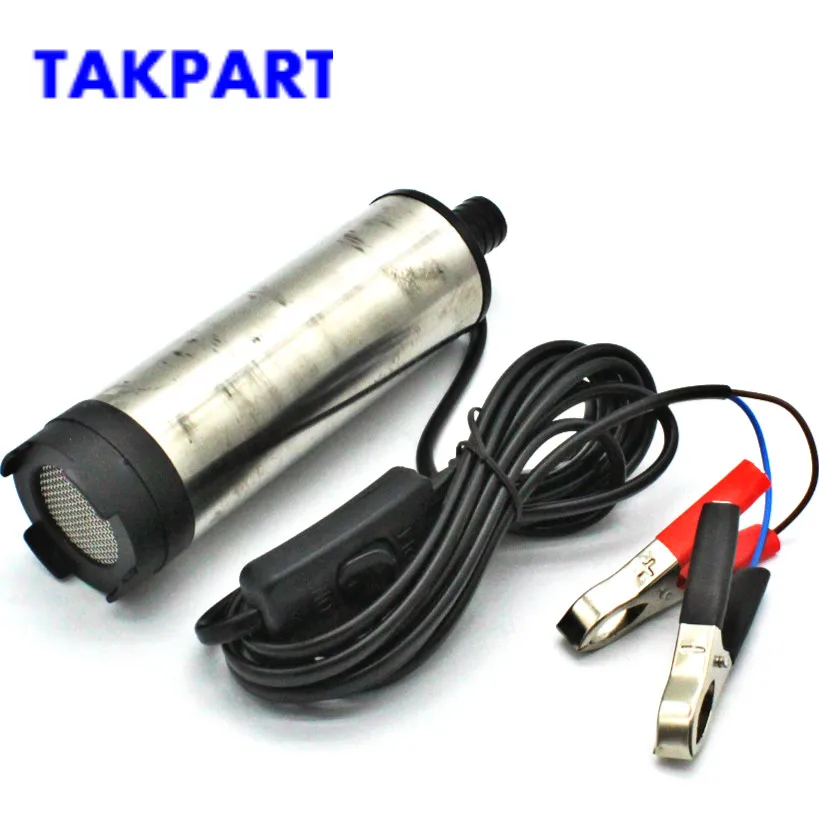 TAKPART масляный жидкий дизельный топливный насос DC 12V для перекачки воды масляная