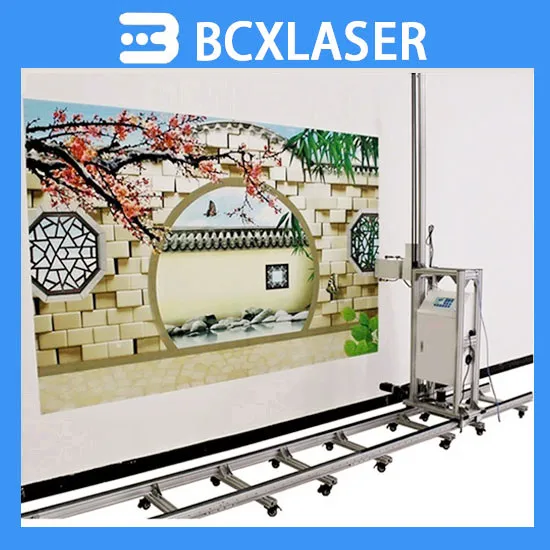 

3D Intelligent Vertical Photo Unlimited Width Wall Printing Machine Price