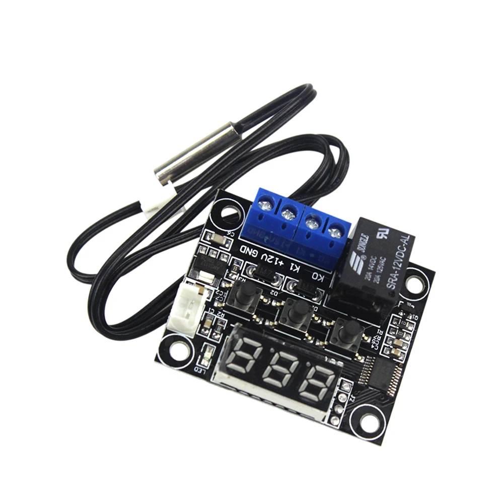 DC 12 V-50~ 110C мини-термостат цифровой регулятор Температура контроллер переключателя пластины Водонепроницаемый NTC Сенсор для инкубатора темп