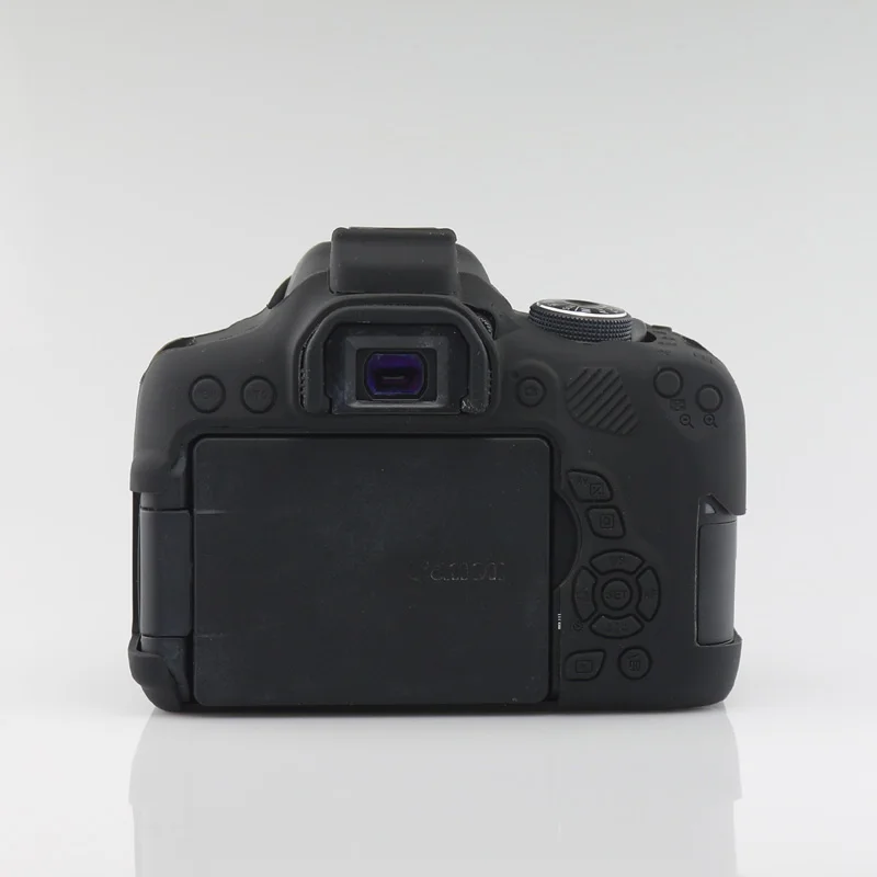 Красивый чехол для камеры Canon 750D мягкий резиновый защитный силиконовый корпуса