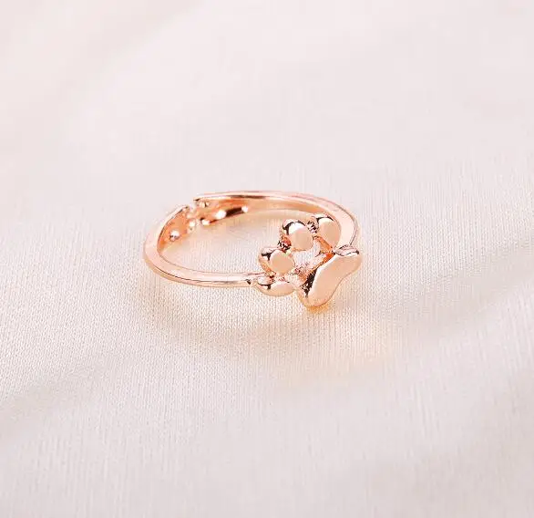 Кольцо для женщин и девочек уникальное регулируемое кольцо из сплава с принтом