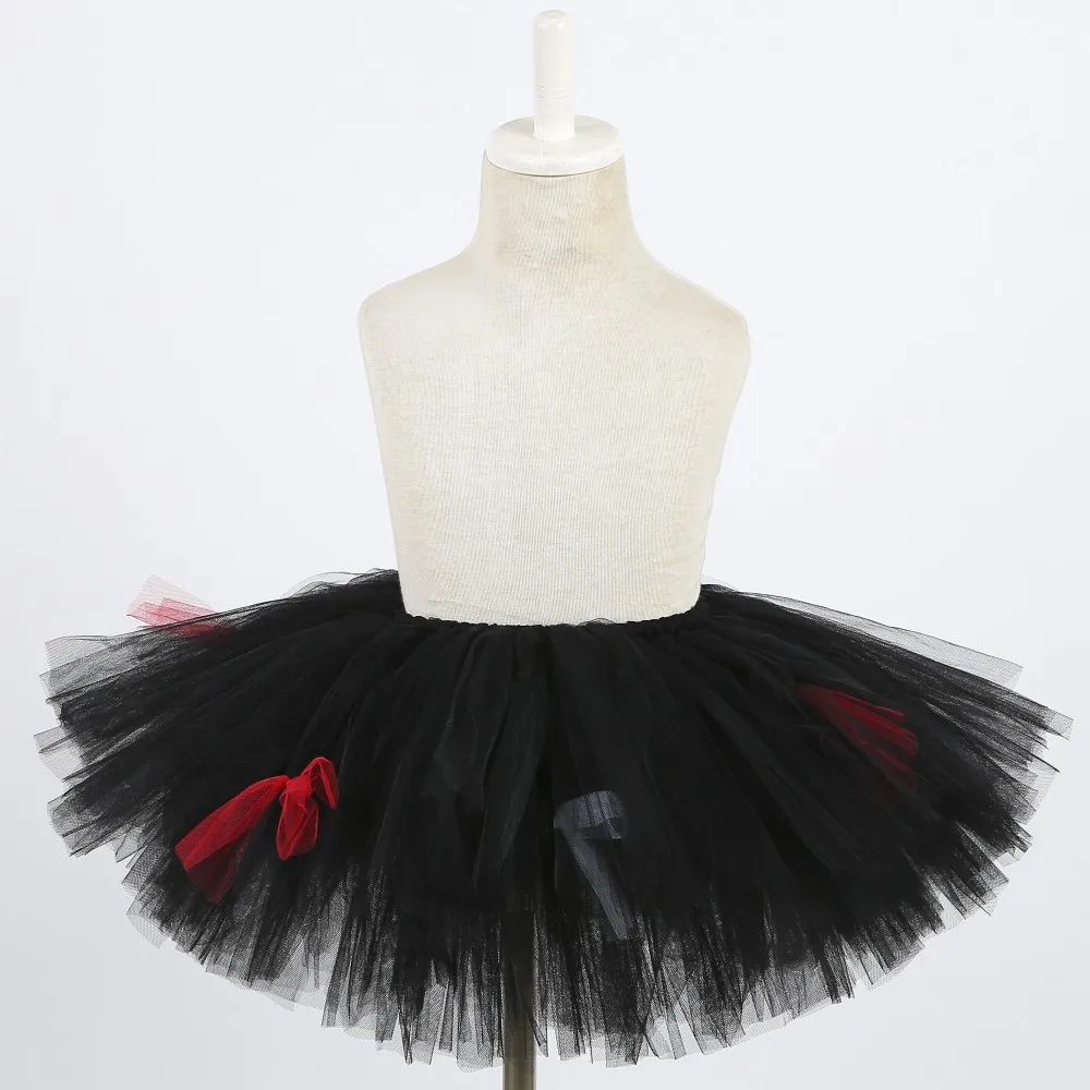 Хэллоуин дьявольская ведьма девушка юбка пачка Рождество и Новый год Детские