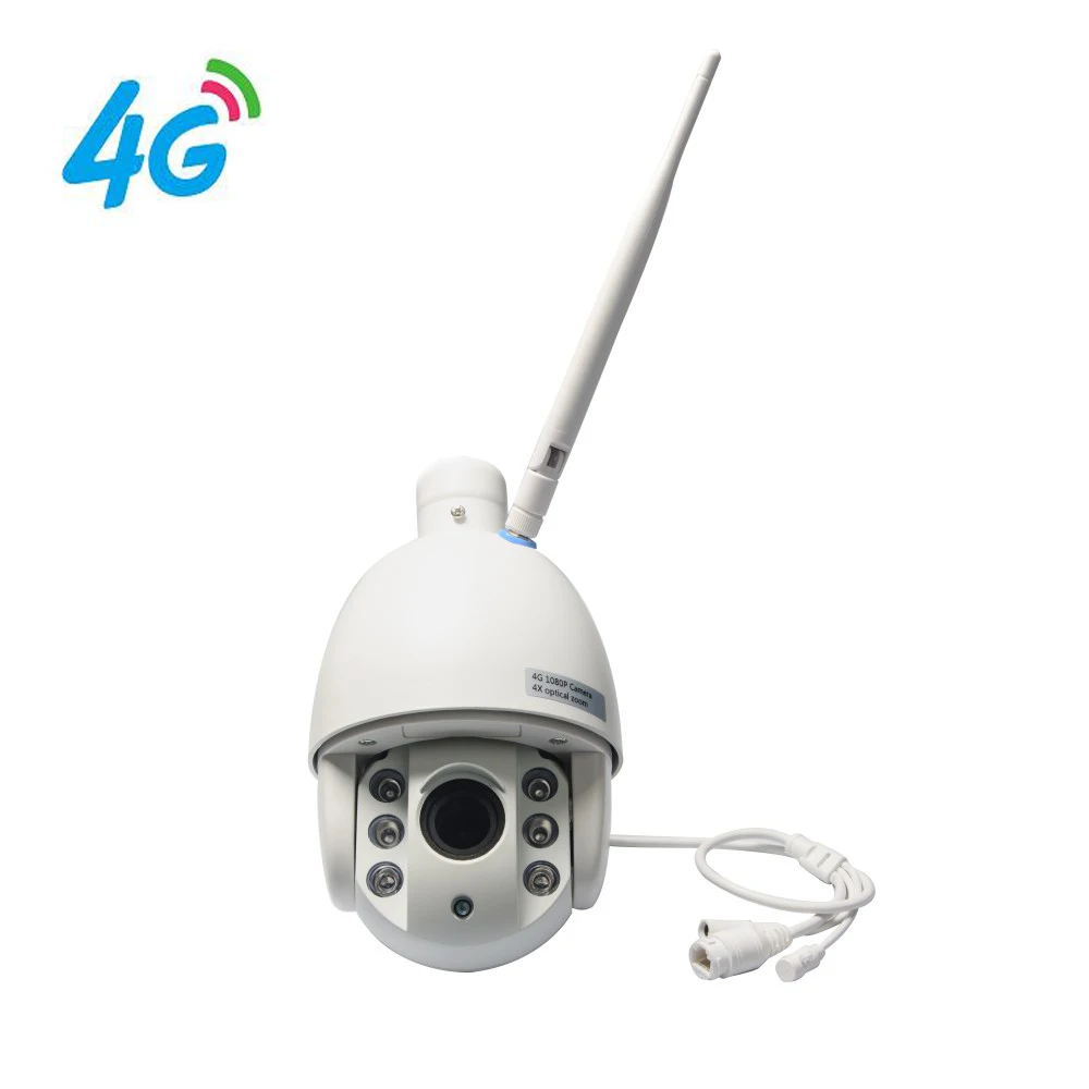 4G Мобильный Скорость купол 960P IP Камера с двойной поток видео через сеть FDD LTE