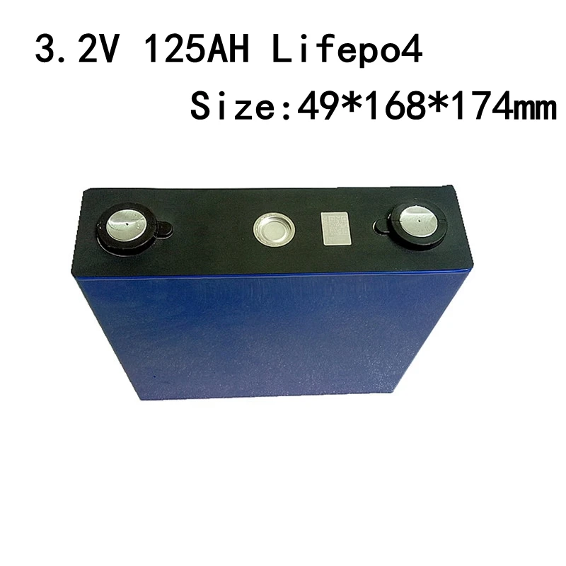 Высокая реальная емкость 3 2 V 125AH Lifepo4 батарея для Diy 100ah Электрический аккумулятор