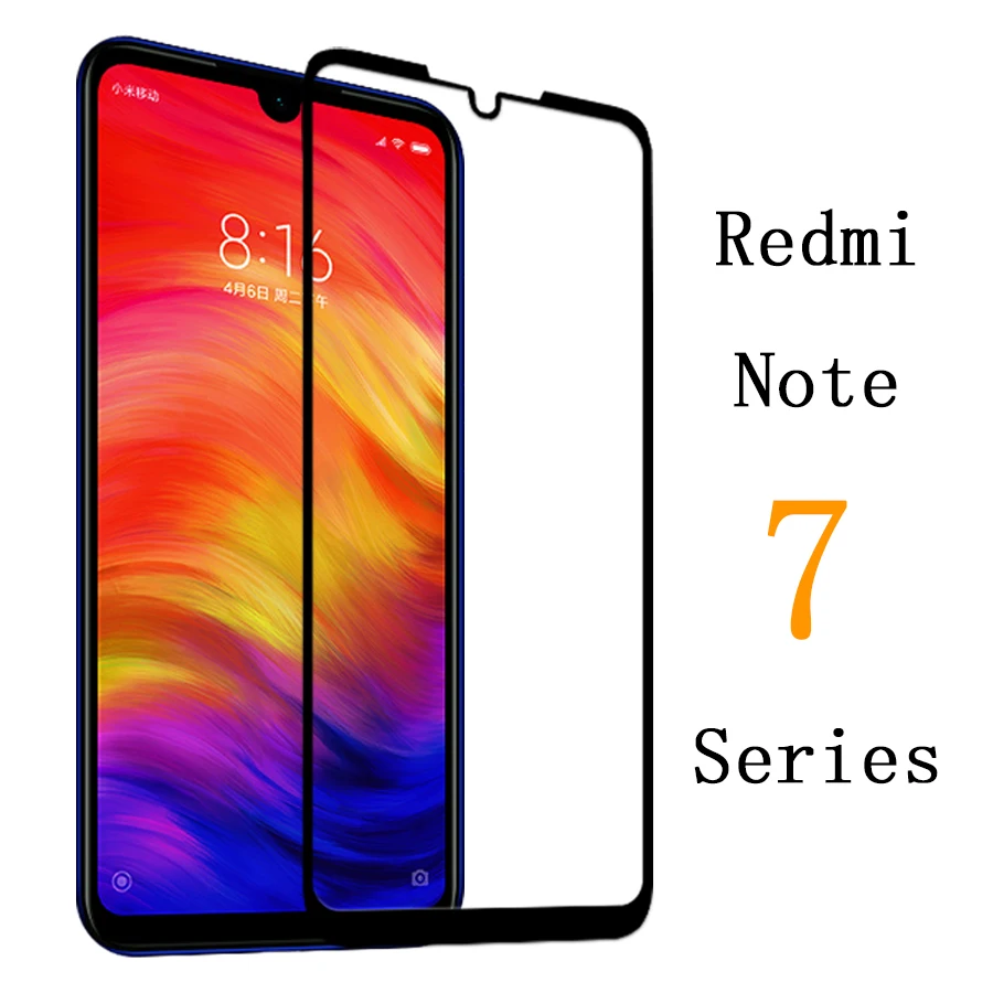 Redme note 7 pro Защитное стекло для xiaomi not 7pro Защитная пленка для экрана tremp ksiomi xiomi закаленное стекло note7 защитная пленка