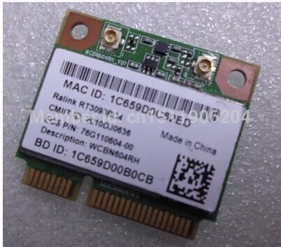 

Ralink RT3090BC4 Half Mini PCI-e Wireless WLAN Bluetooth4.0 Wirsless Card