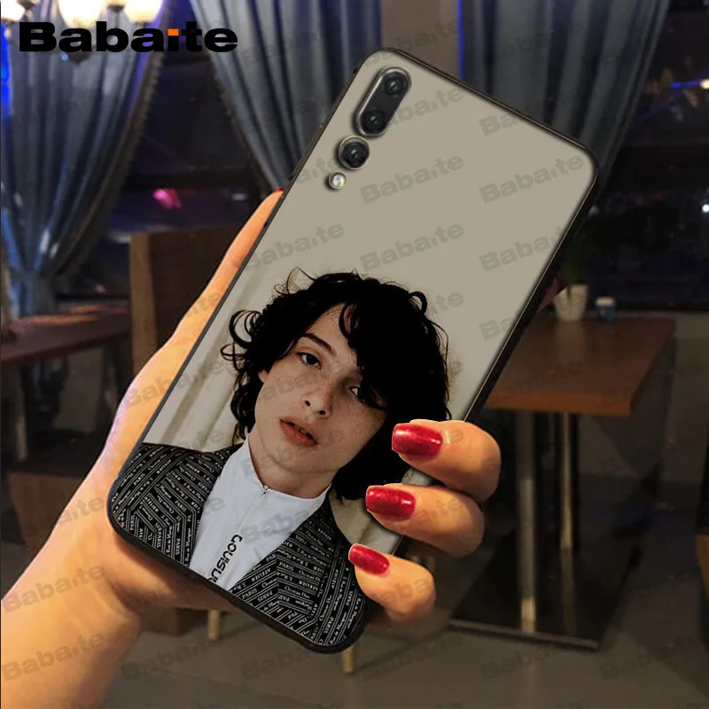 Мягкий чехол для телефона Finn Wolfhard Stranger Things на заказ huawei p20 p9lite nova 3i honor 8x mate20 pro funda |