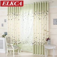 window treatment greengrey endless window curtains for living room tulle sheer curtains for bedroom kitchen curtains grey drape