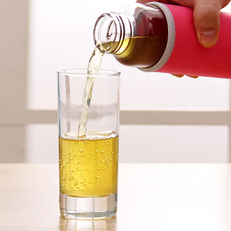 2 шт. портативная стеклянная бутылка для воды|glass water bottle|drink bottlewater bottle |