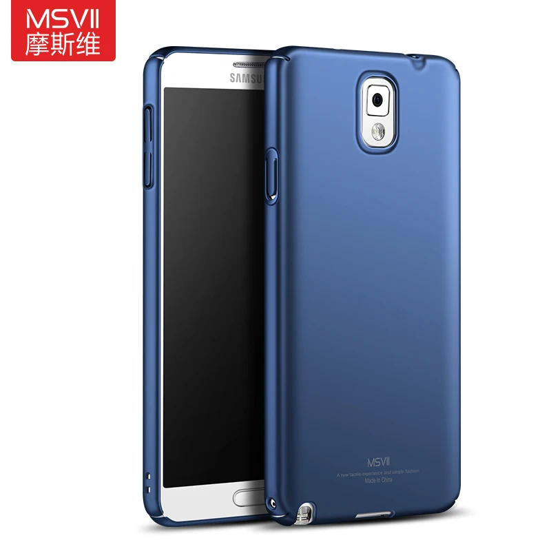 100% MSVII брендовый чехол для Samsung Galaxy Note 3 матовый тонкий жесткий Роскошный сотового