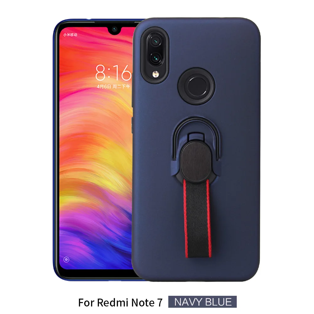 Кольцо на палец руки Пряжка Чехол Для Телефона Сяо mi красный S2 5 плюс 6 6A Pro Note 4 4X5 7 8