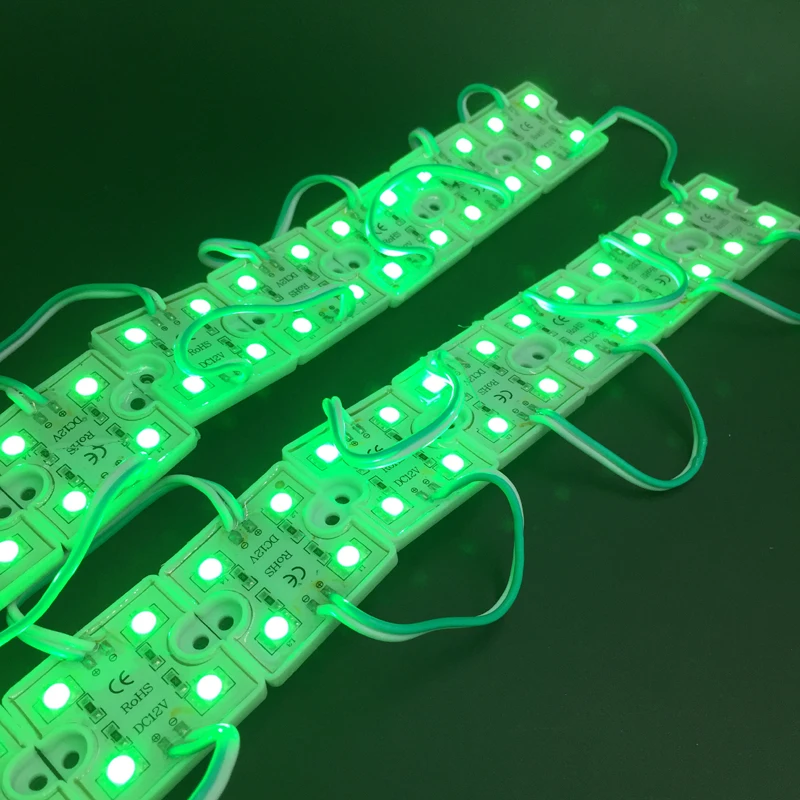 100 шт. DC 12V 5050 SMD 4 Светодиодный модуль Водонепроницаемый IP65 декоративный