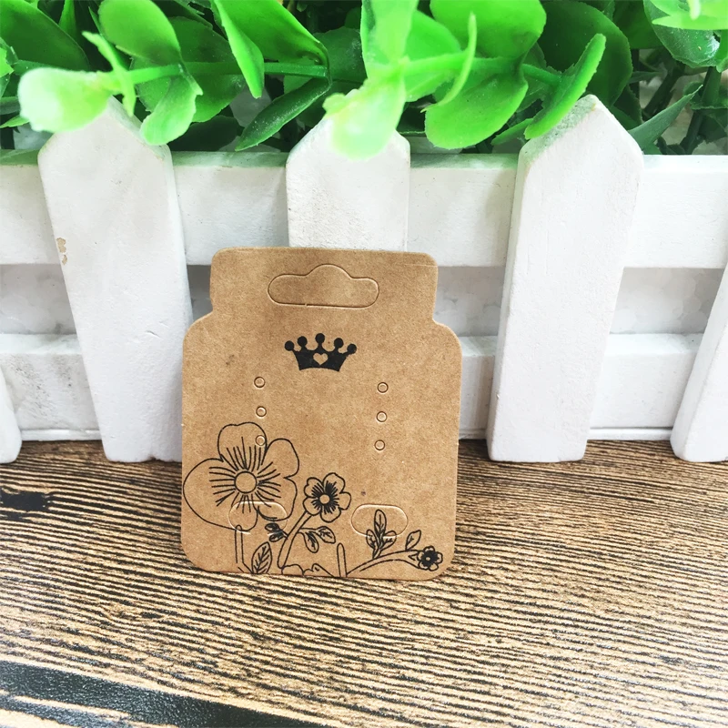 Форма бутылки Корона печати 4 3x5 2 см 5000 шт коричневые крючки для ушей карточки