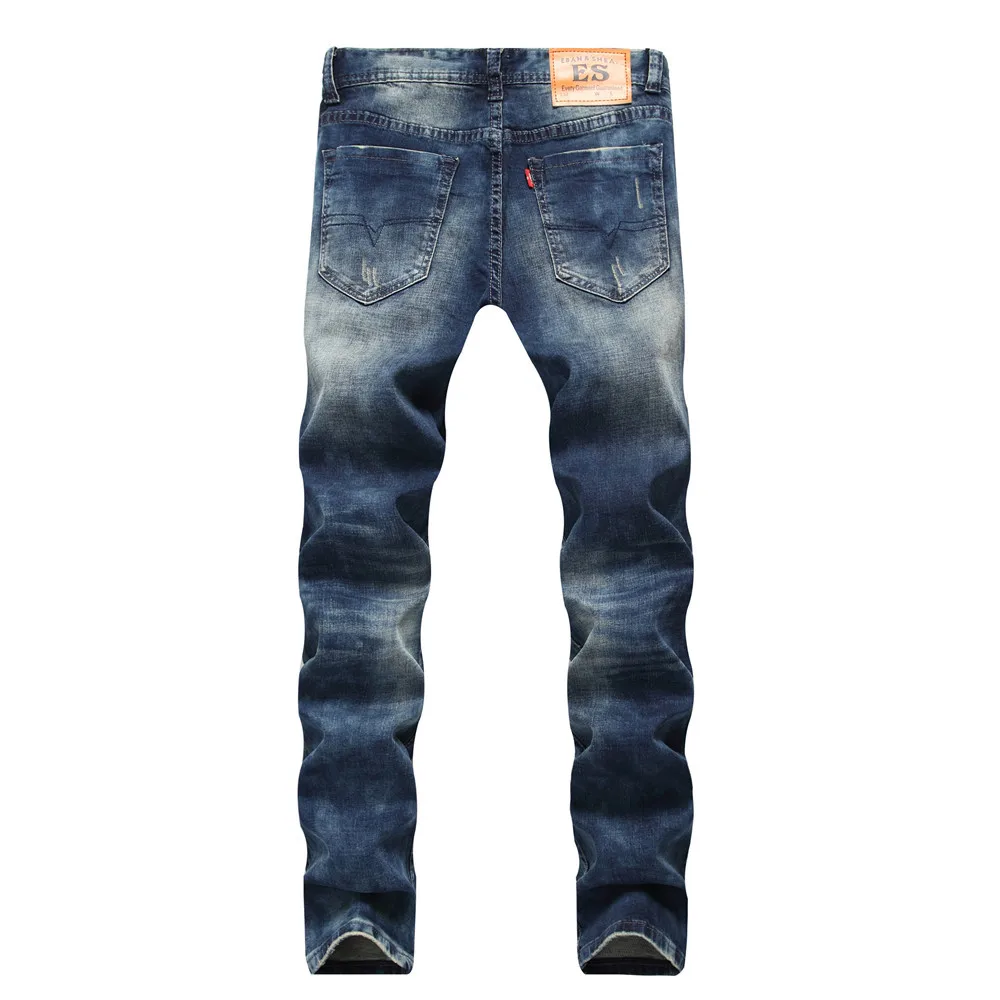 Джинсы мужские облегающие весна 2019 рваные джинсы для мужчин джоггеры потертые