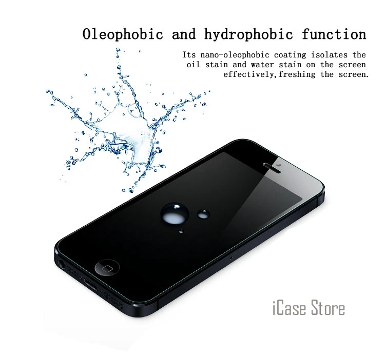 Высокое качество 9 H 0 25 мм Премиум Закаленное стекло для iPhone 7 6 Plus 4 &quot5s 5 5C 4S