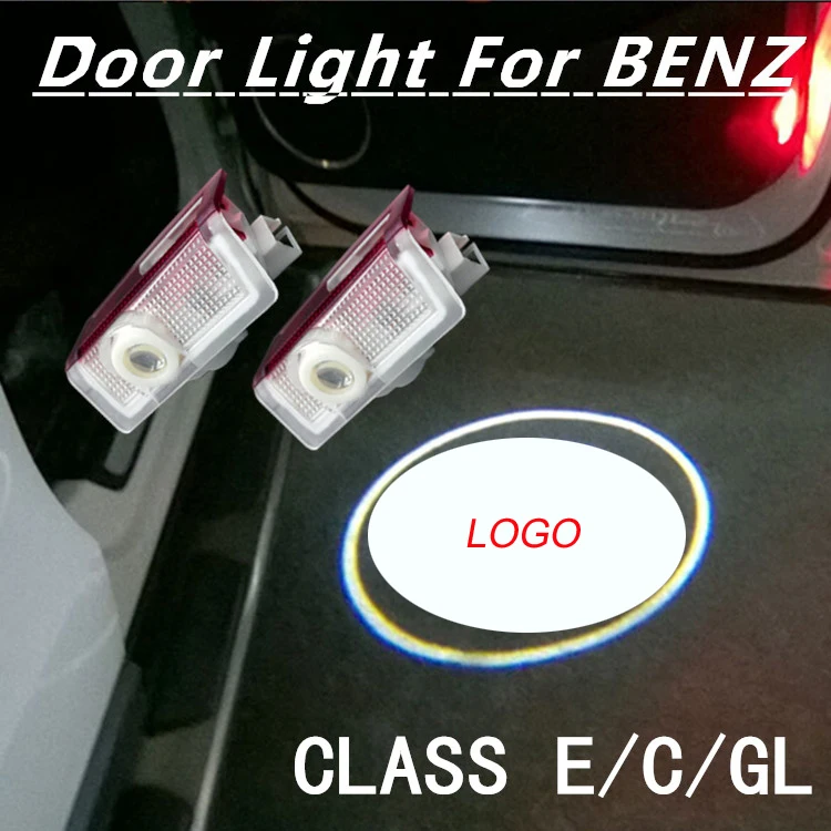 Бесплатная доставка светодиодный Автомобильный Дверной светильник лазерный