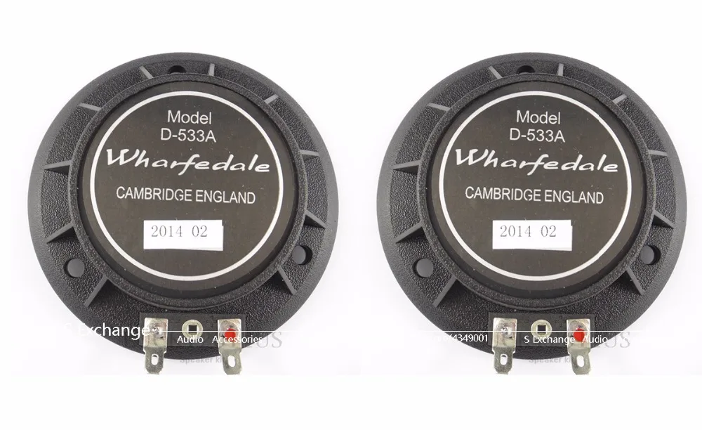 2 шт./лот сменная диафрагма для драйвера D-533A Wharfedale D533a Evp серии Titan 12p | Электроника