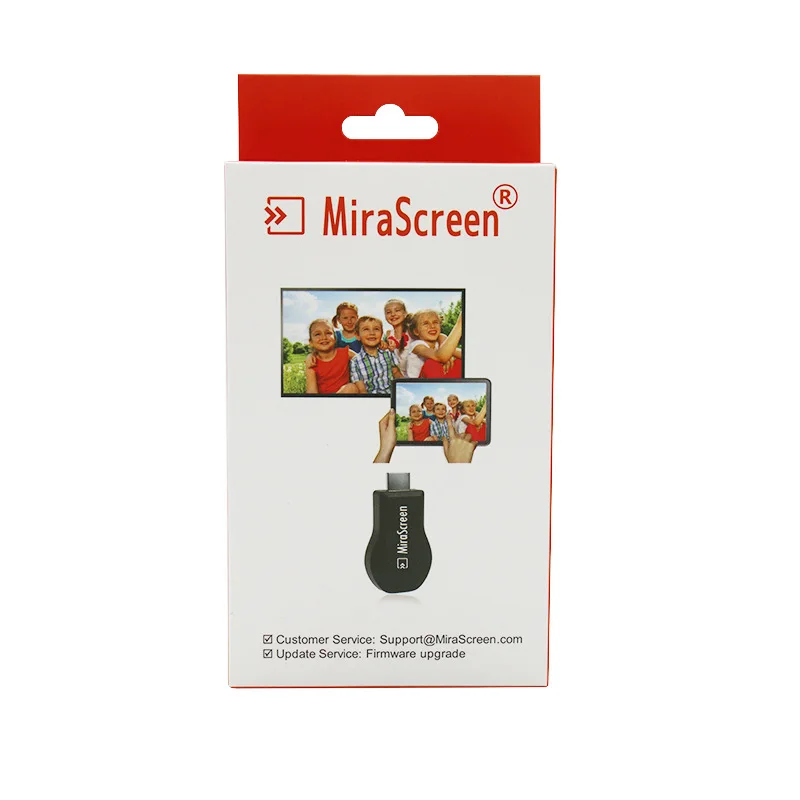 With Retail Box Mirascreen мини беспроводной airplay dongle 1080P HDMI DLNA дисплей Wi-Fi tv stick потоковая передача медиа для ios android Мобильный планшет - Цвет: With Retail Box