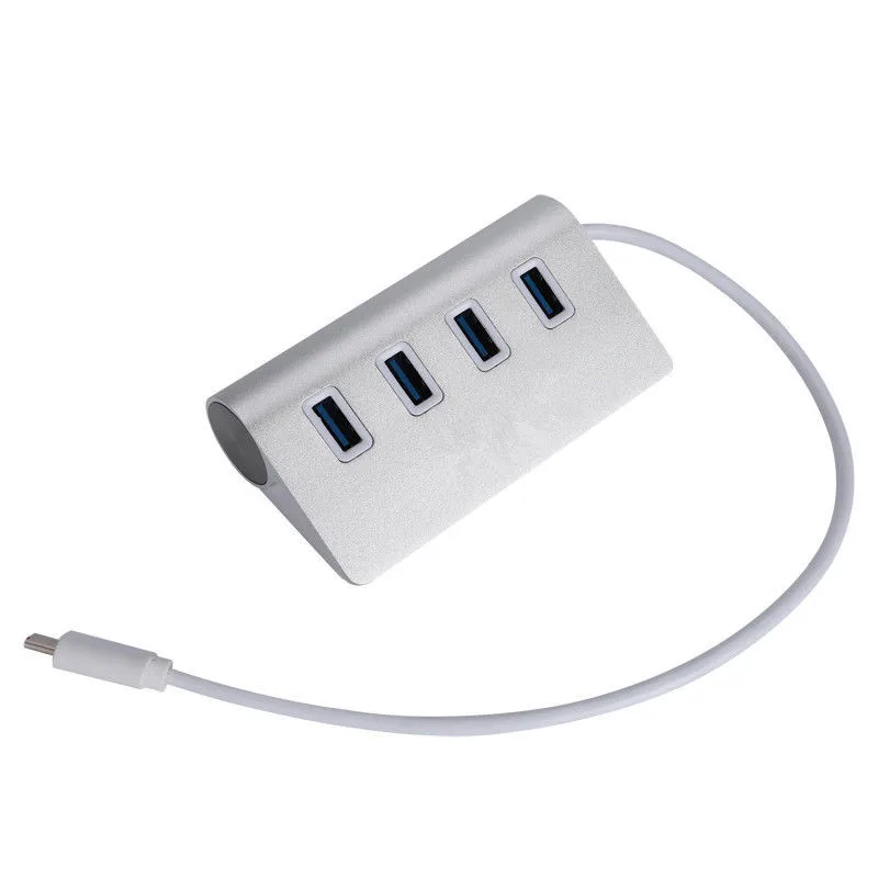 Высокоскоростной 7 портов USB 3,1 тип-c к USB 3,0 мульти хаб расширения/сплиттер для ПК - Цвет: 4 port