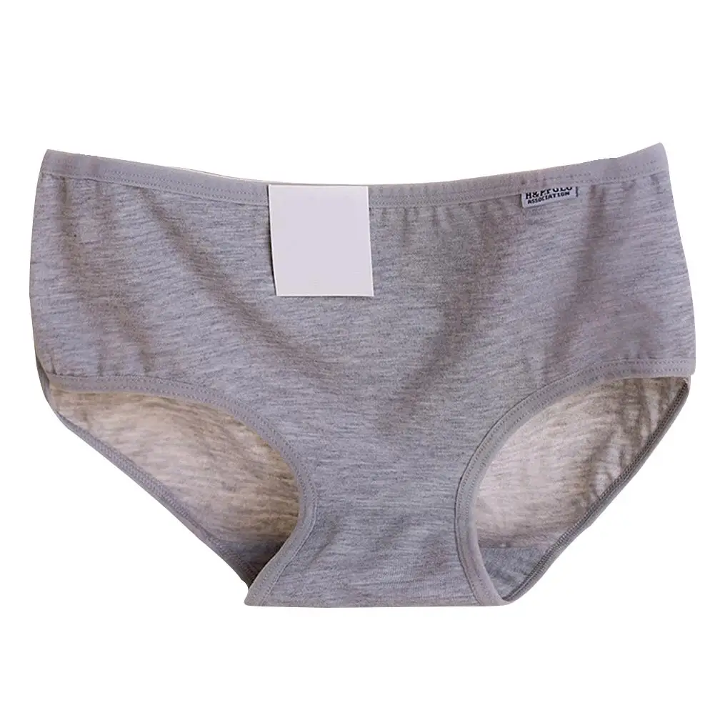 Женские трусики ярких цветов со средней талией Бесшовные дышащие трусы