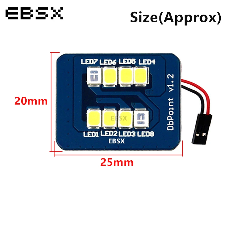 EBSX Новинка 30 шт. T10 2835 8 SMD двухцветная синяя Белая Гирлянда купольная панель