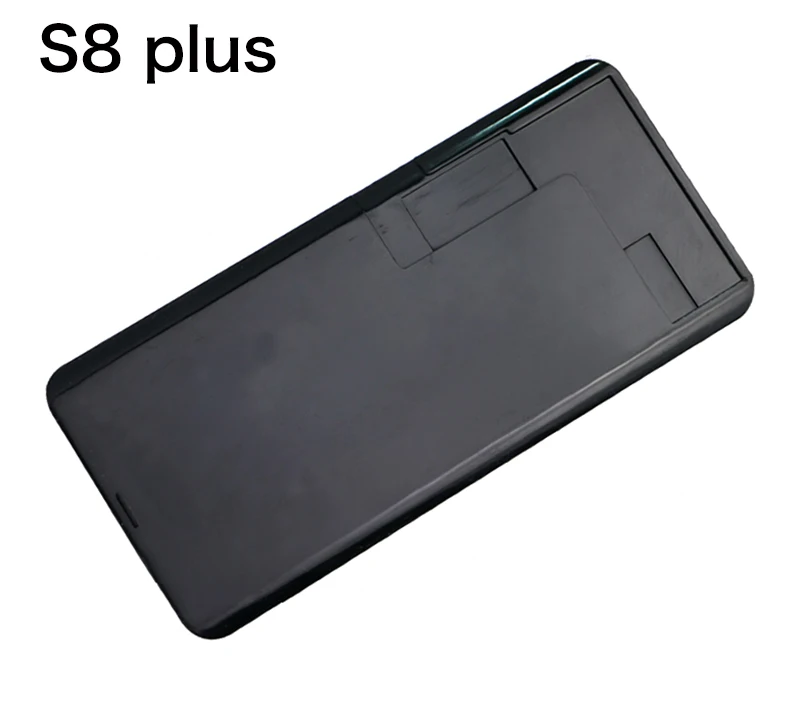 Форма для ЖК дисплея силиконовый Ламинирующий Коврик Samsung S9 plus S8 edge S7 S6 Plus Note 8 9