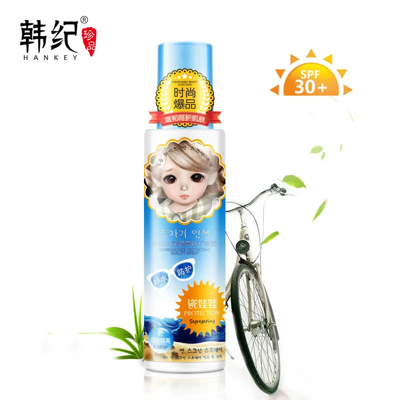 Солнцезащитный крем HANKEY SPF 90 + Sunblock водонепроницаемый УФ-спрей изолирующая основа