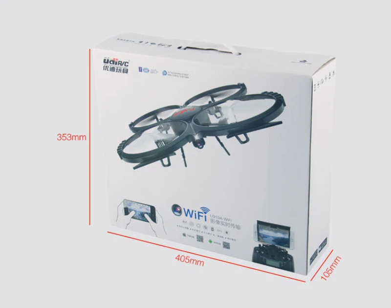 Дополнительный аккумулятор Wi Fi FPV дрона с дистанционным управлением U818a U919A 6 Axis Gyro