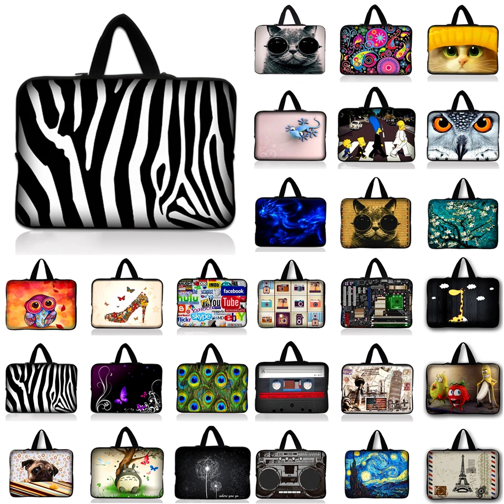 

10.1 11.6 13 13.3 14 15 15.4 15.6 17.4 17.3 Inch Laptop sleeve Notebook Bag Case for ipad macbook HP ASUS Dell Lenovo #S