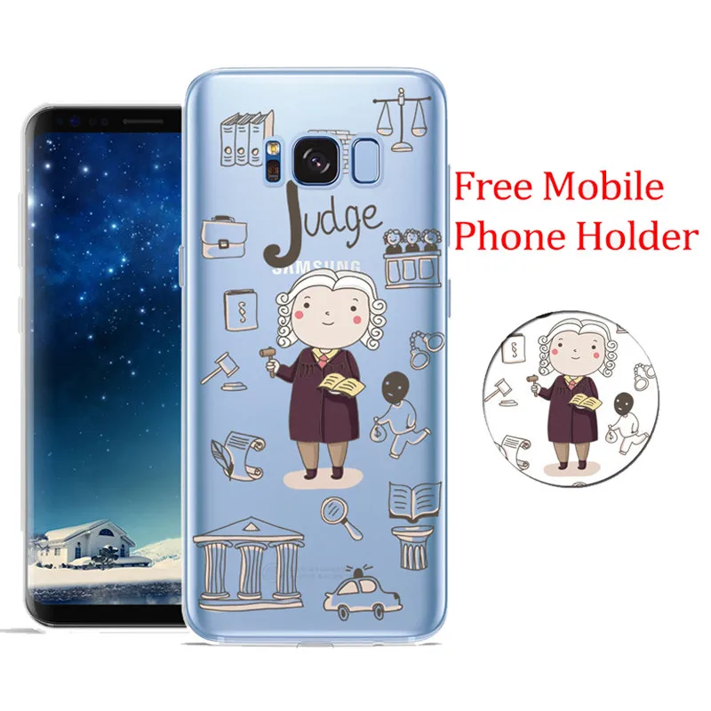 Прозрачный силиконовый чехол для телефона Samsung GALAXY S8 S7 S6 Plus|case for samsung galaxy|case samsungcase