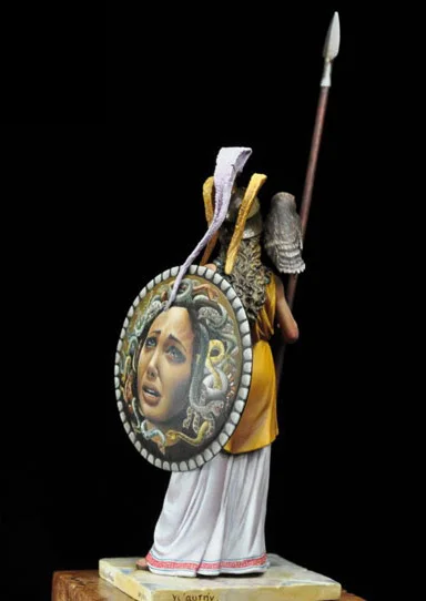 Неокрашенный комплект 1/22 80 мм Athena girl древний 80 мм рисунок, историческая фигура каучуковый комплект