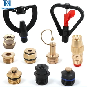 NuoNuoWell ирригация 12 дюйма наружная резьба поток Регулируемый микро спринклер сопло распылитель сопла для охлаждения Система депылизации