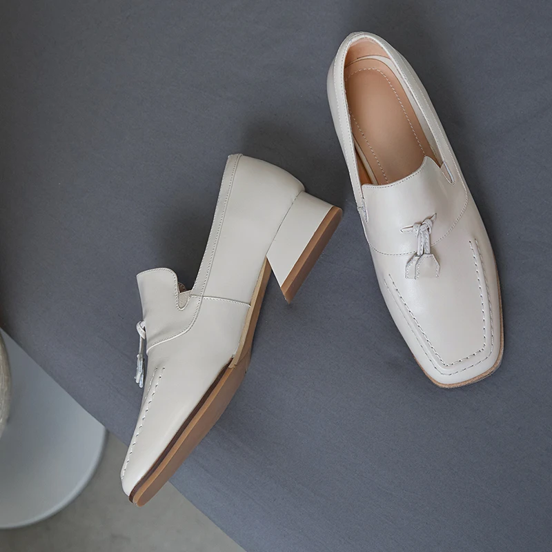 Новинка женские туфли-оксфорды из натуральной кожи на плоской подошве броги в