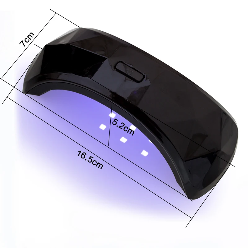 Dmoley 12 Вт Мини Алмазная фреза слайс Сушилка для ногтей с USB разъемом портативная
